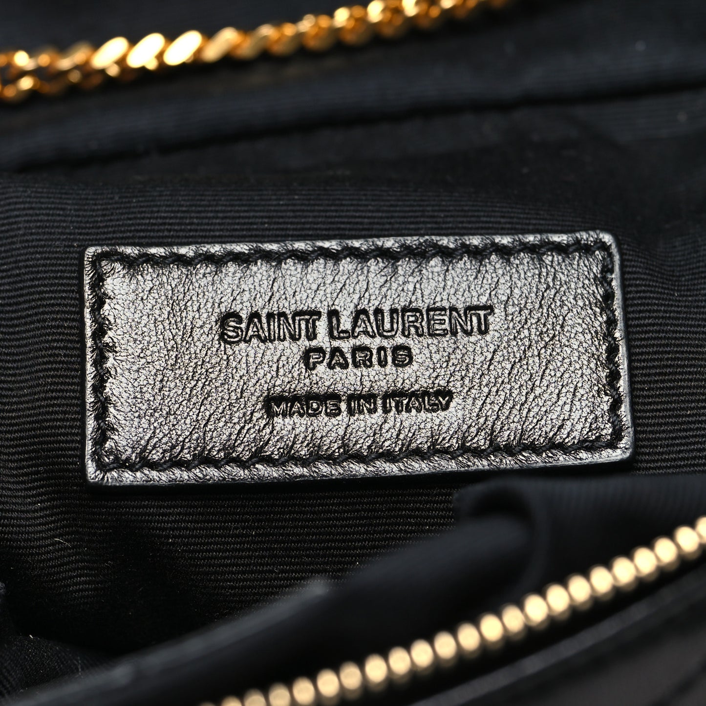Lambskin Quilted Binocular Case Black