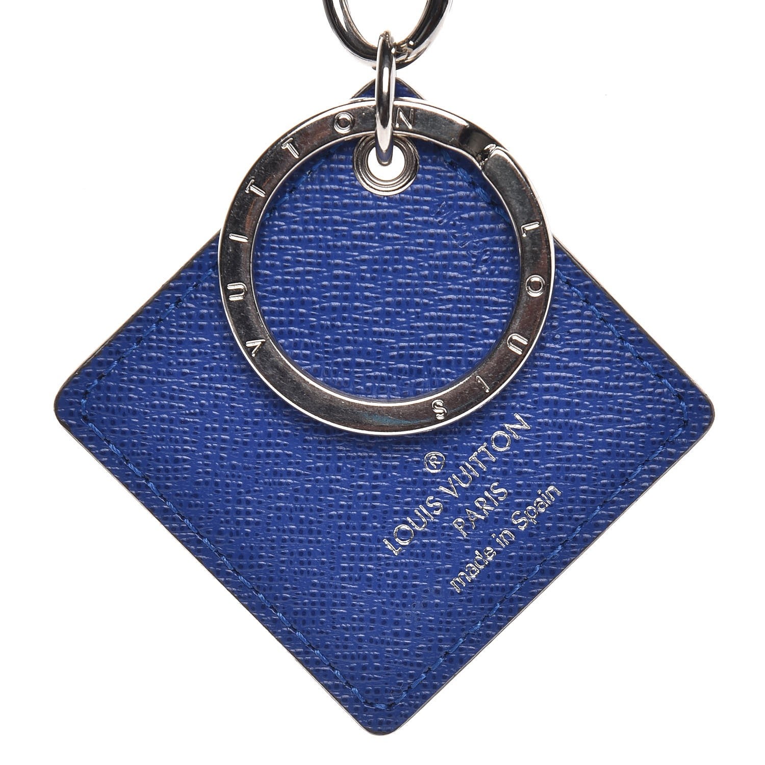 Louis Vuitton Damier Ebene Illustre Savane Giraffe Bag Charm Key Holder 2 of 3