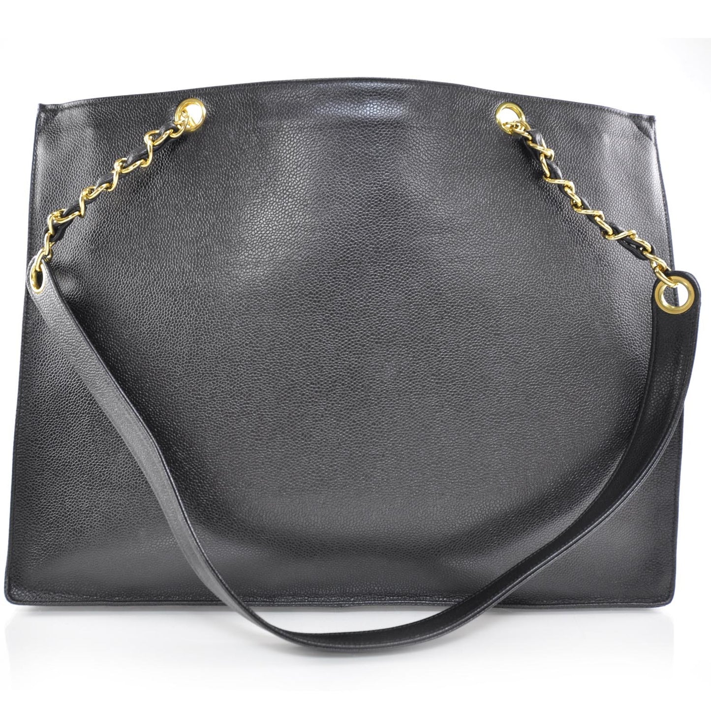Caviar Jumbo Shoulder Bag Black