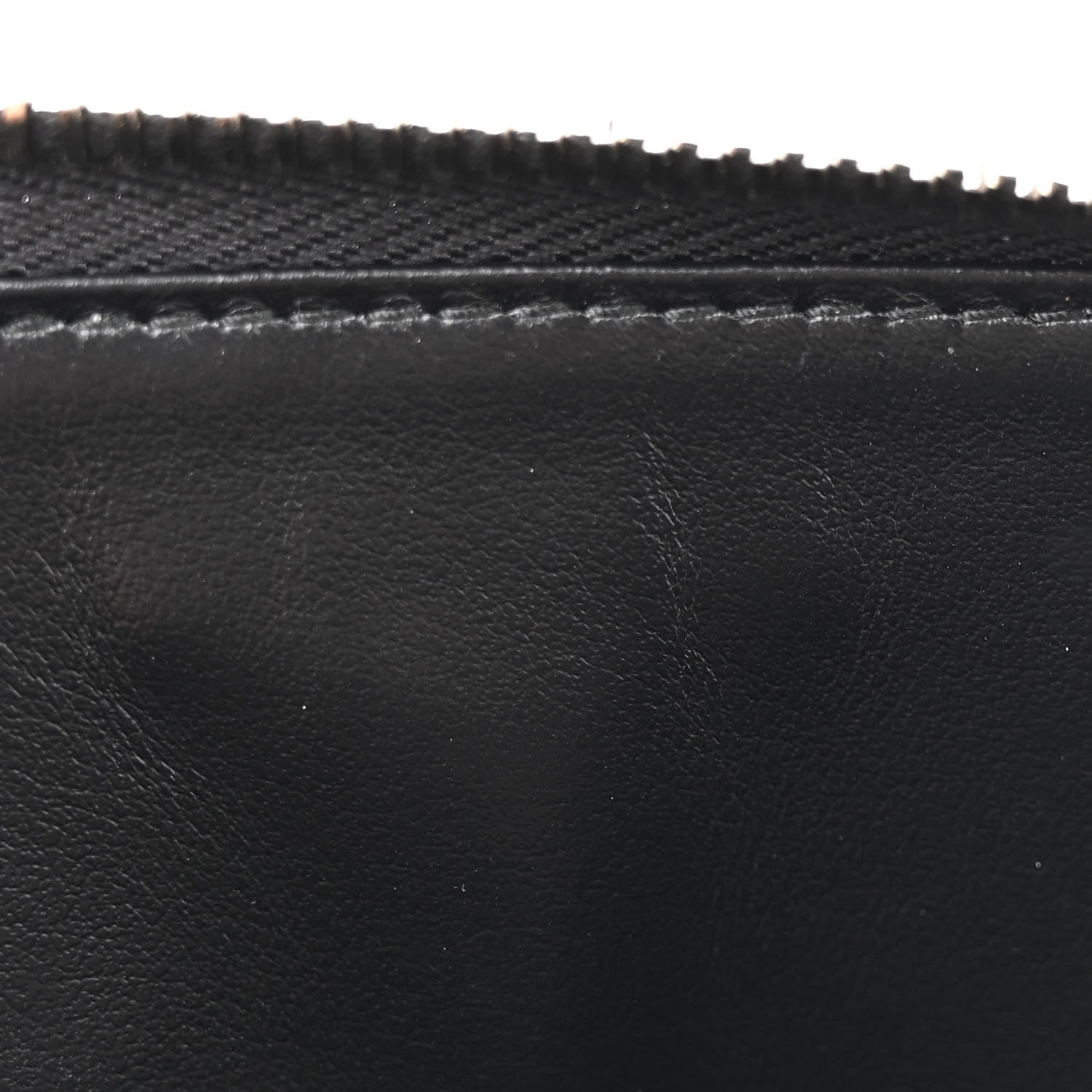 Prada Spazzolato Mini Triangle Chain Crossbody Pouch Black 11 of 12