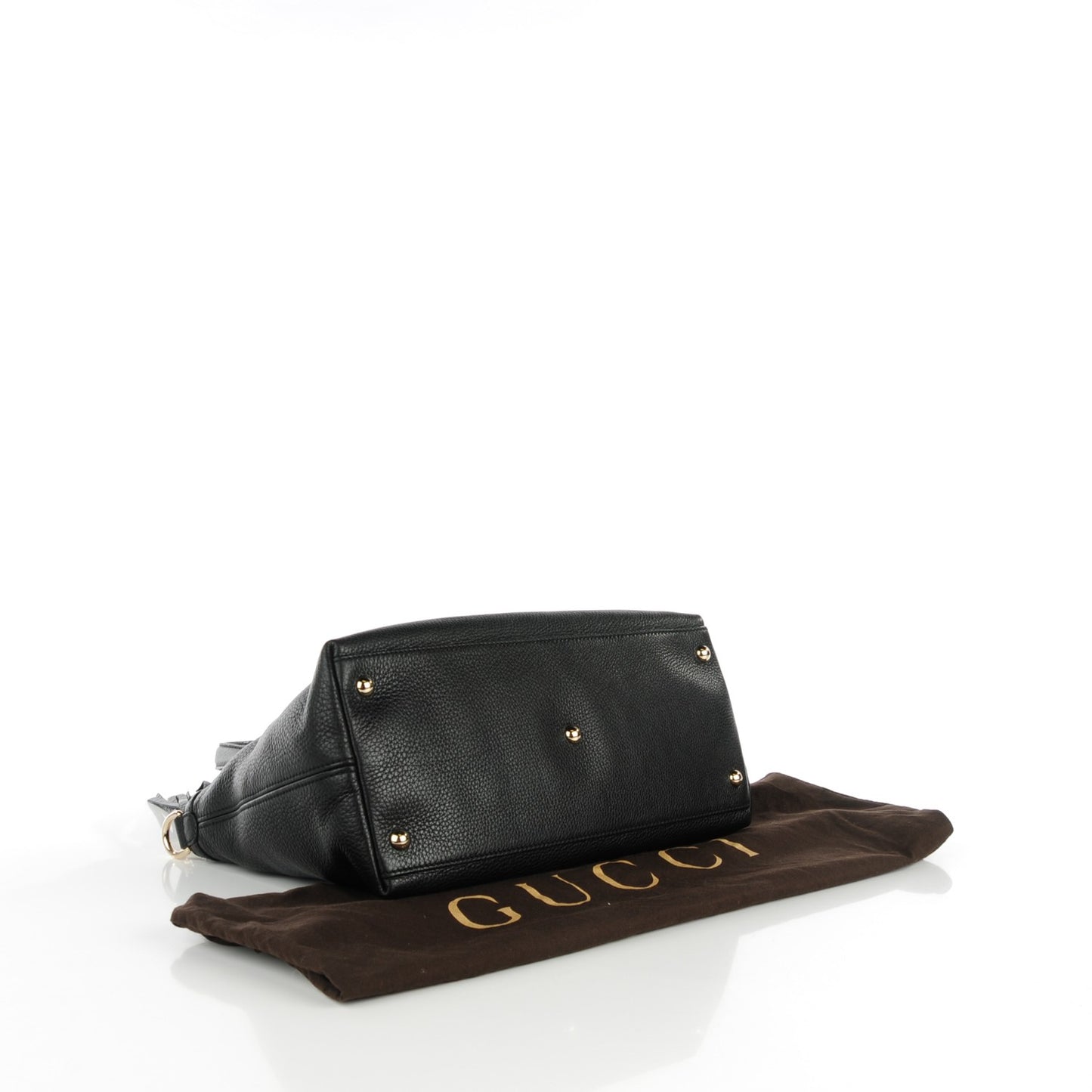 Cellarius Calfskin Small Soho Top Handle Satchel Black