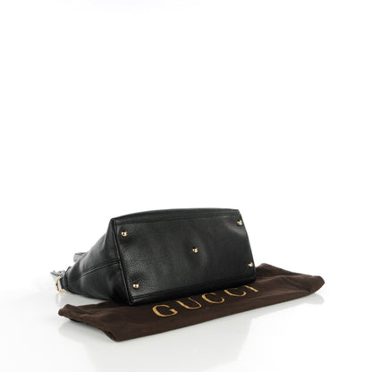 Gucci Cellarius Calfskin Small Soho Top Handle Satchel Black 4 of 7