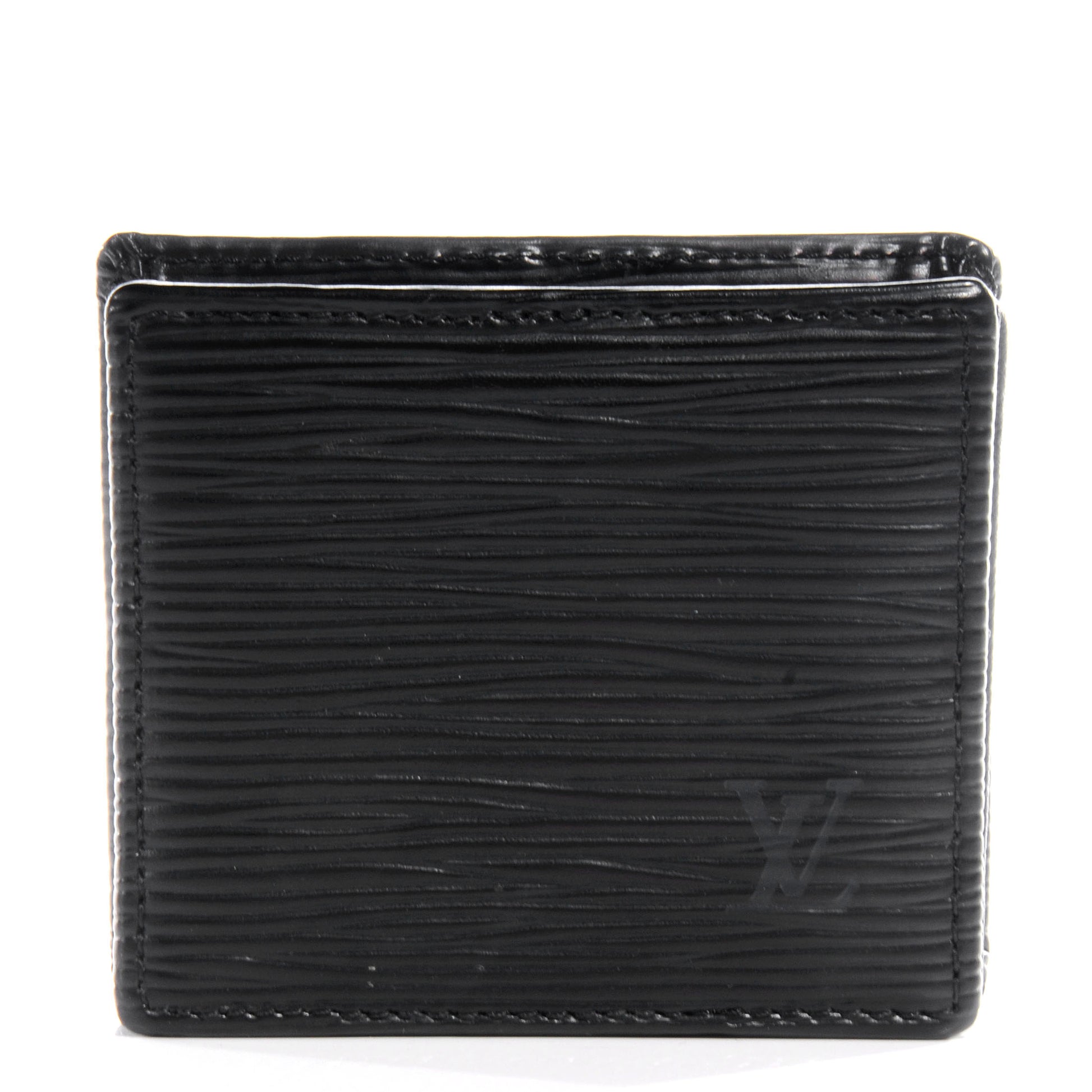Louis Vuitton Epi Porte-Monnaie Boite Coin Purse Black 1 of 14