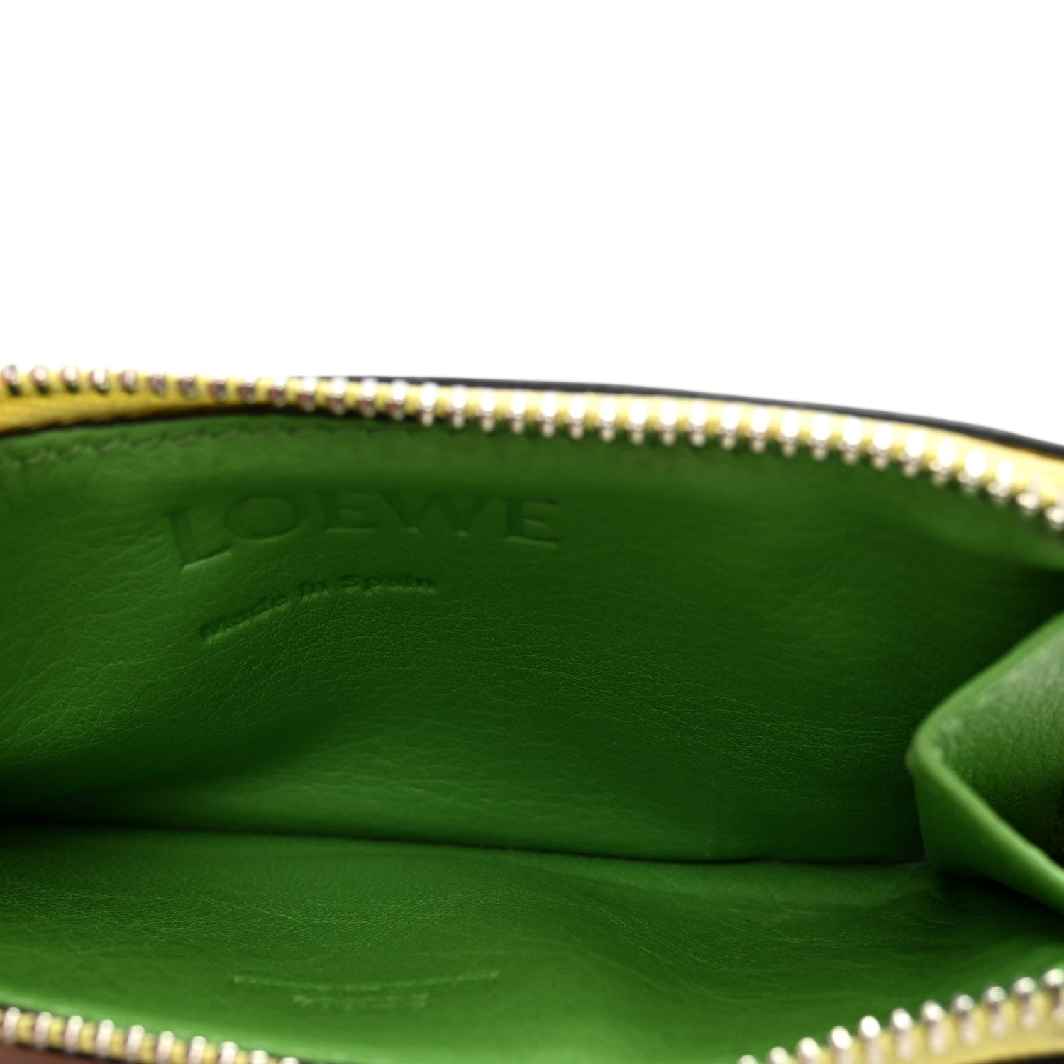 Loewe Soft Calfskin Coin Card Holder Tan Multicolor 5 of 8