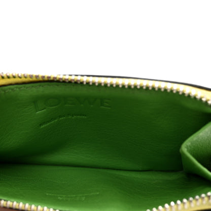Loewe Soft Calfskin Coin Card Holder Tan Multicolor 5 of 8