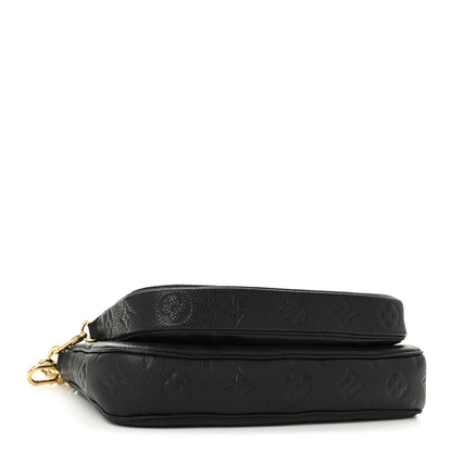 Louis Vuitton Empreinte Monogram Giant Multi Pochette Accessories Black 4 of 10