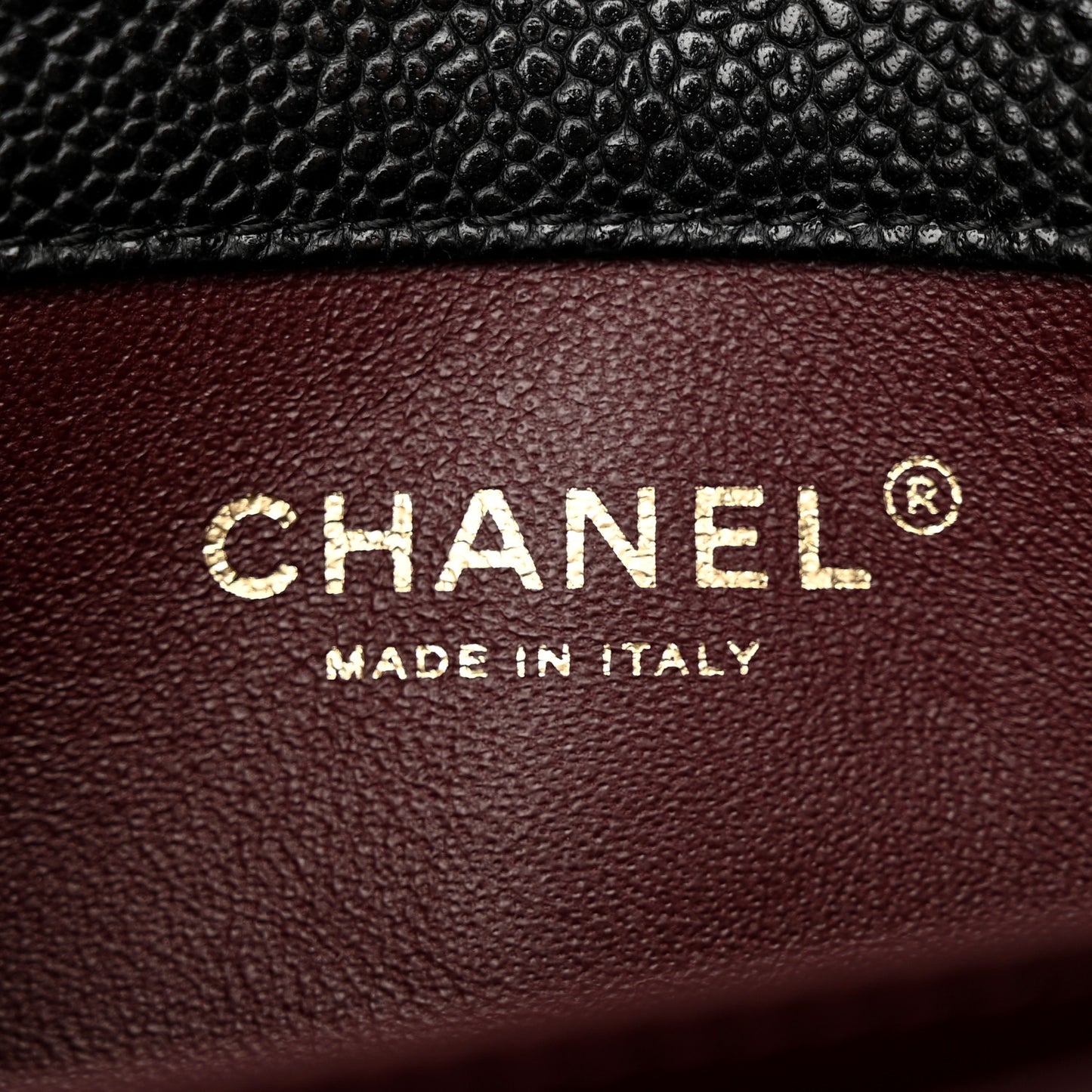 Caviar Quilted Extra Mini Flap Black