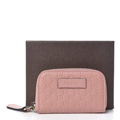 Gucci Microguccissima Zip Around Card Case Soft Pink 8 of 8