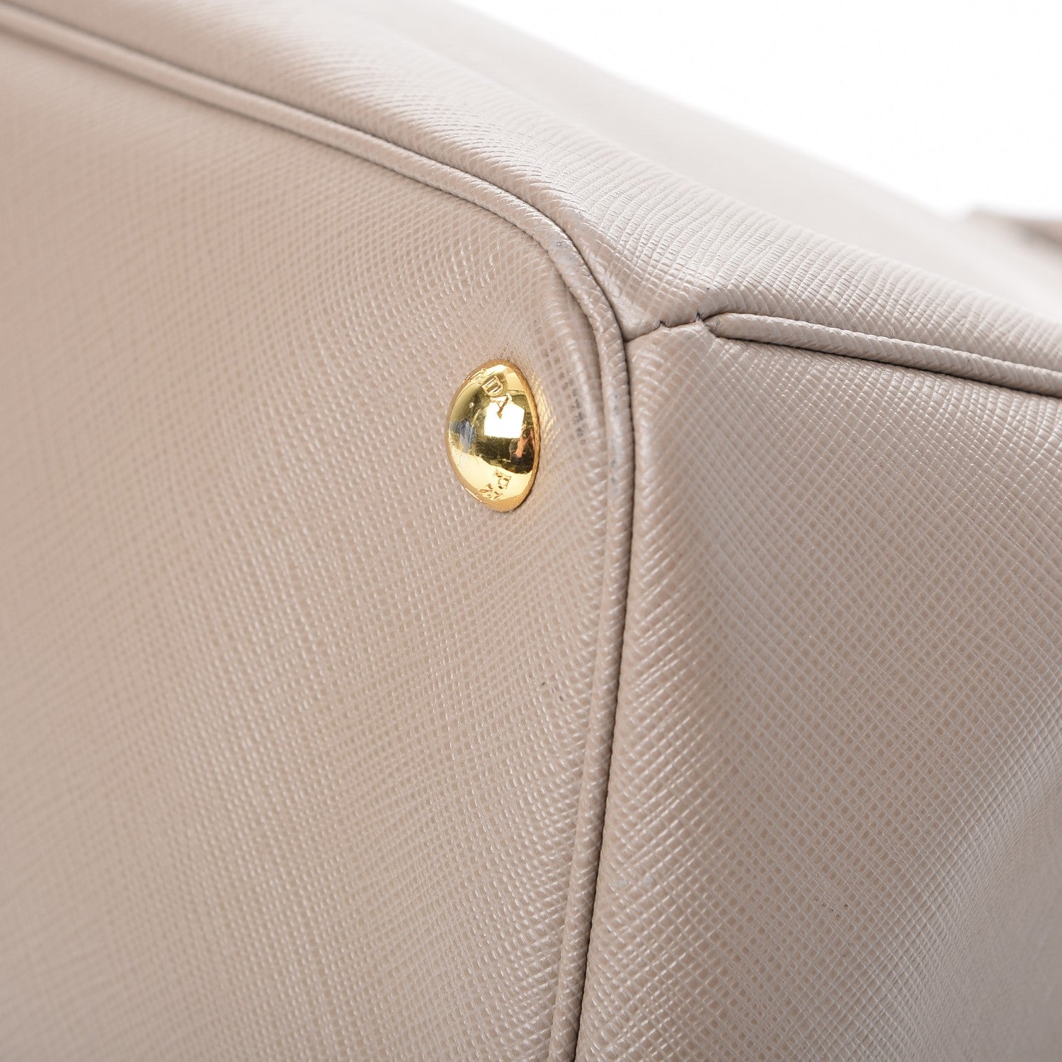 Prada Saffiano Lux Extra Large Galleria Double Zip Tote Argilla 12 of 13