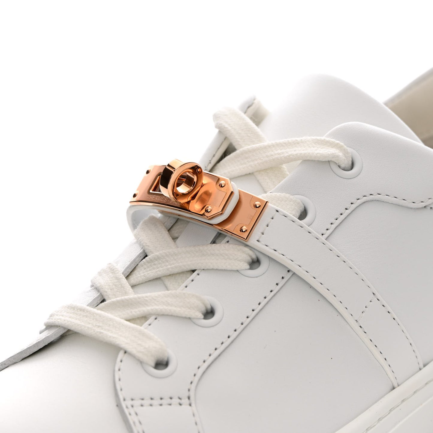 Calfskin Day Sneakers 35.5 White