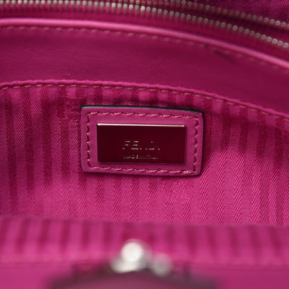 Fendi Vitello Elite Petite 2Jours Tote Magenta 6 of 11
