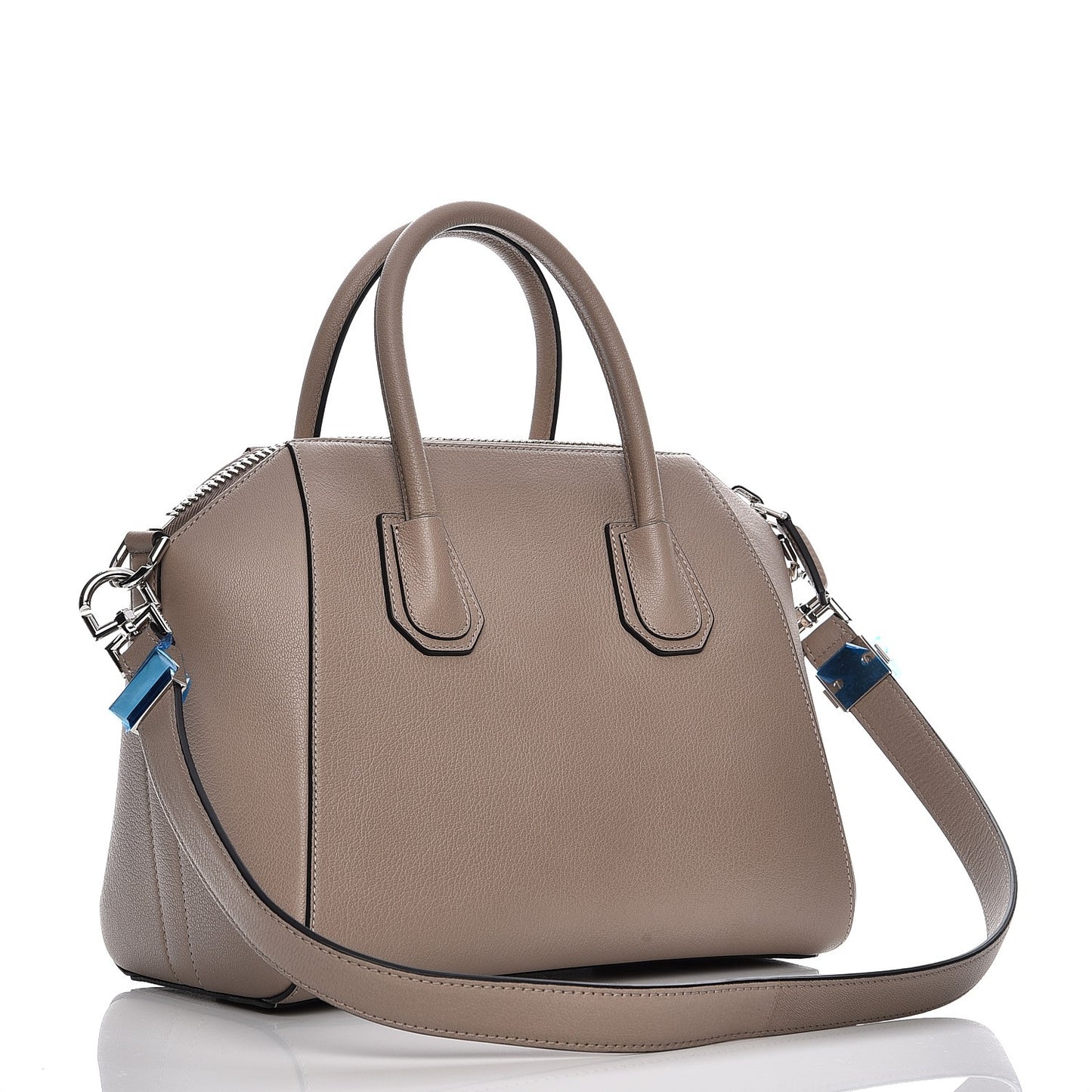 Sugar Goatskin Small Antigona Mastic