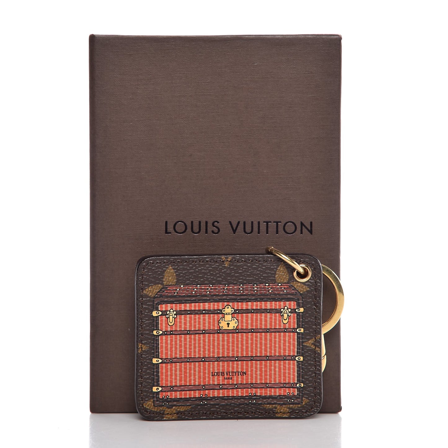 Monogram Illustre Trunk Key Holder Bordeaux