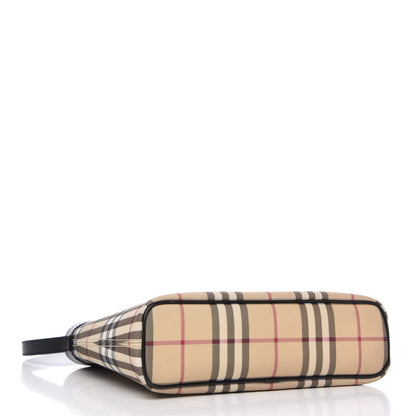 Burberry Prorsum House Check Shoulder Bag Black 4 of 10