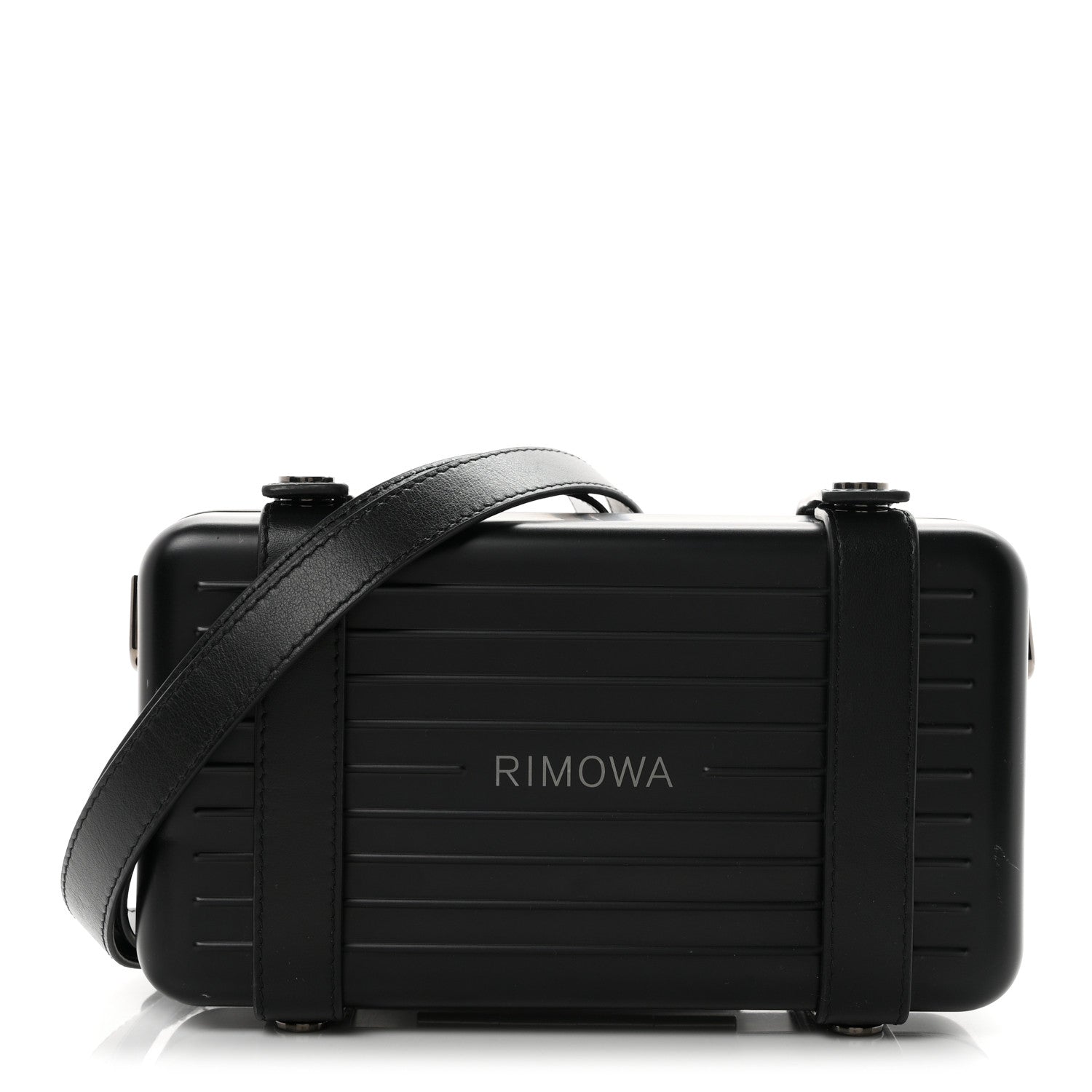 Rimowa Matte Aluminum Personal Cross-Body Bag Black 1 of 10