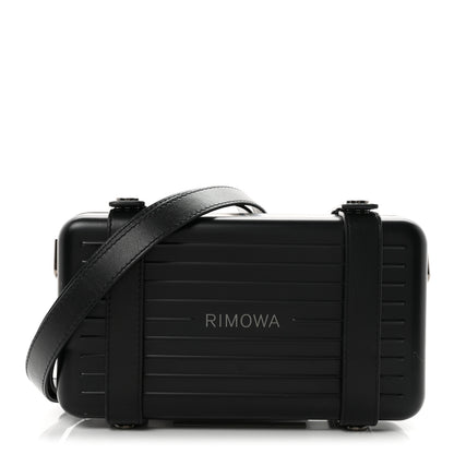 Rimowa Matte Aluminum Personal Cross-Body Bag Black 1 of 10