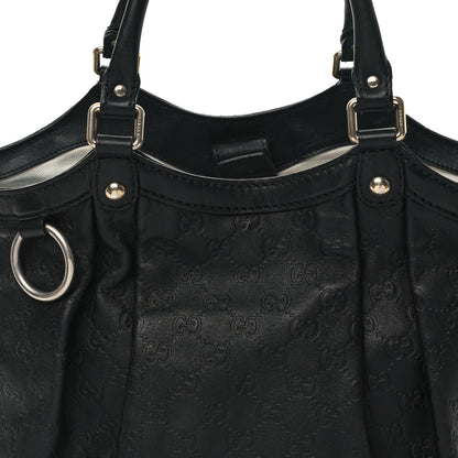 Gucci Guccissima Sukey Tote Black 8 of 14