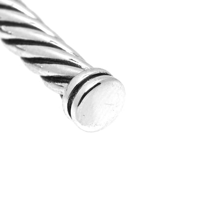 David Yurman Sterling Silver 18K Yellow Gold 35mm Mens X Cross Pendant 6 of 6