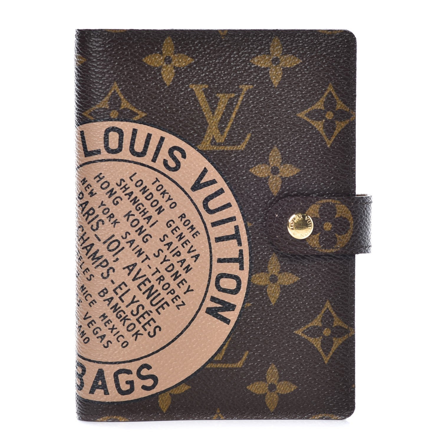 Louis Vuitton Monogram Complice Trunks and Bags Small Ring Agenda Cover Beige 1 of 7