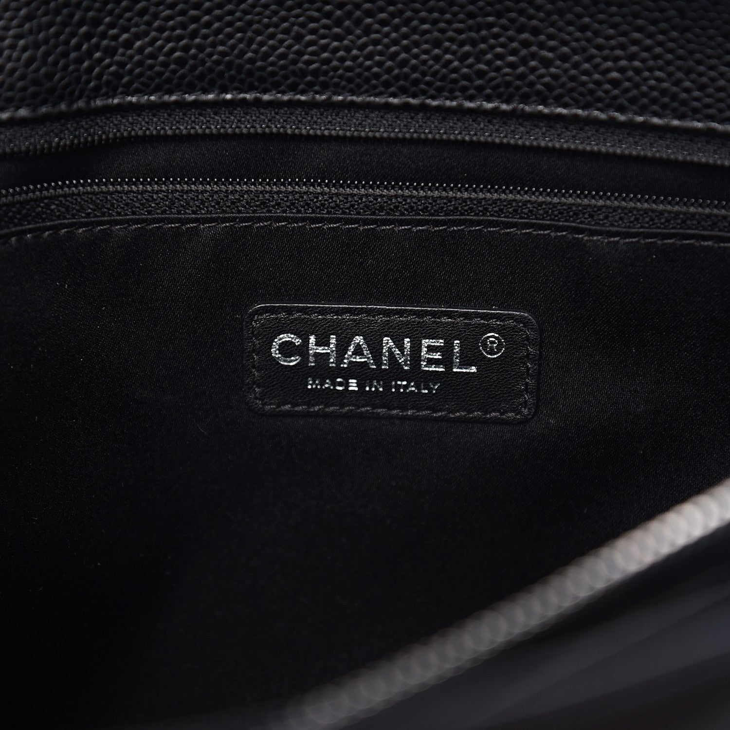 Chanel Caviar Quilted Grand Shopping Tote GST Black 5 of 9
