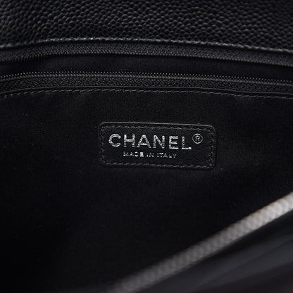 Chanel Caviar Quilted Grand Shopping Tote GST Black 5 of 9
