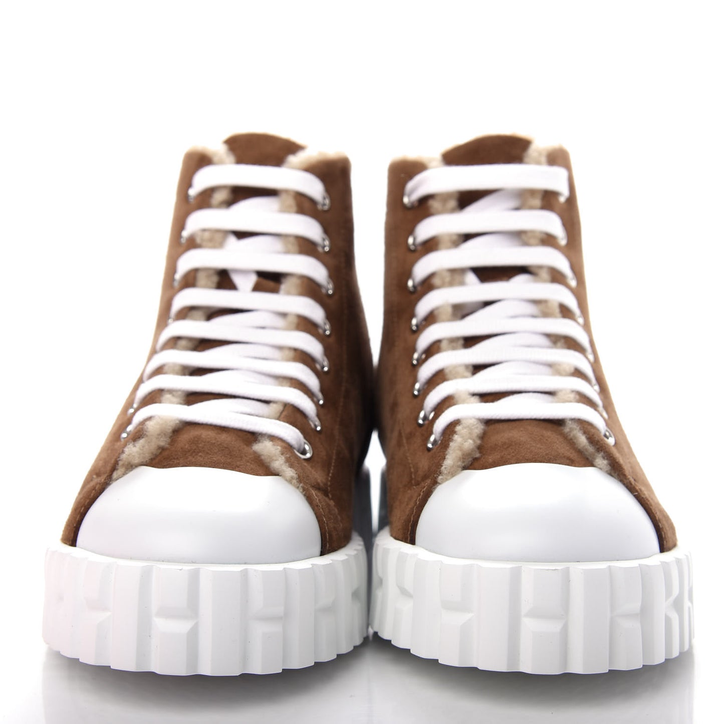 Woolskin Calfskin Womens Climb Sneakers 36 Brun Fume