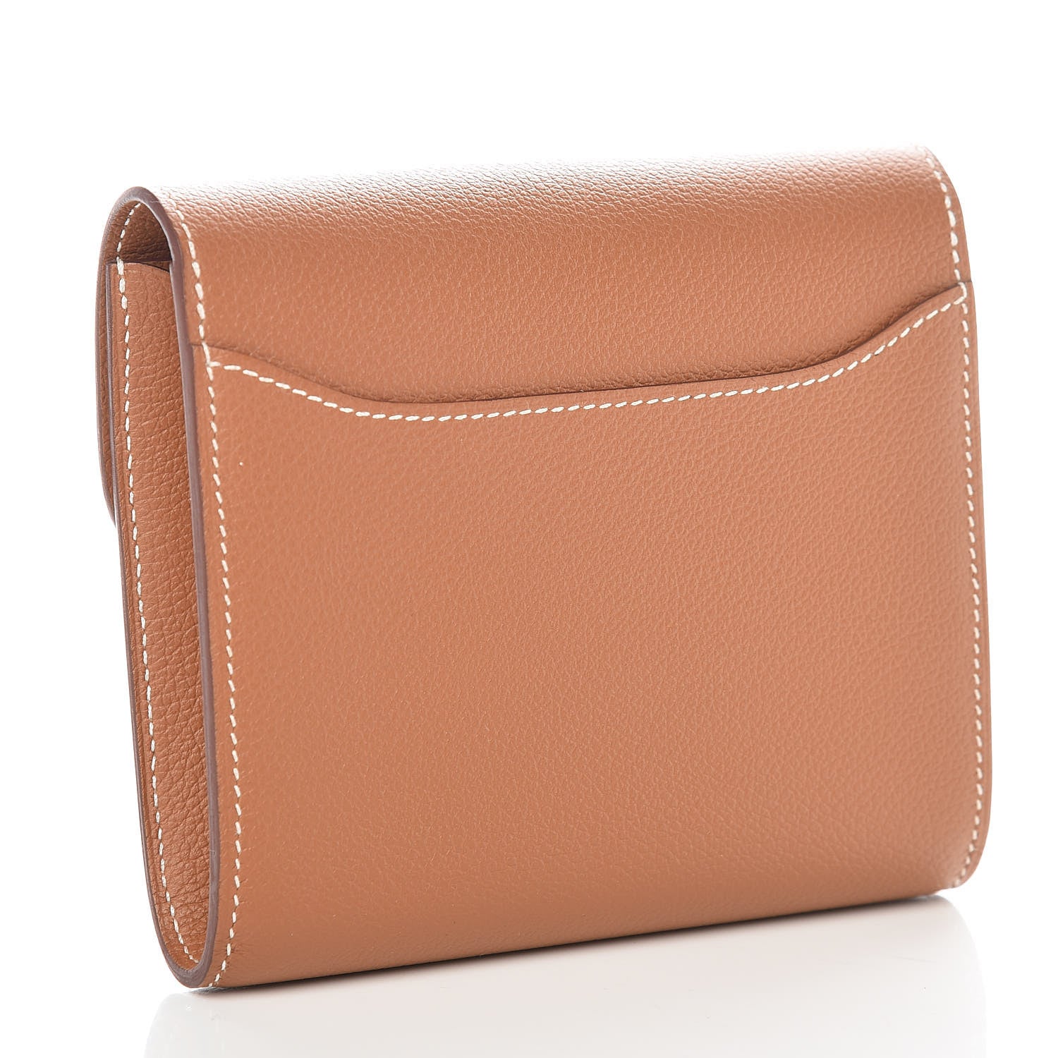 Hermes Evercolor Constance Short Wallet Gold 3 of 10
