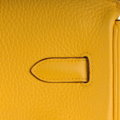 Hermes Clemence Birkin 35 Soleil 8 of 25