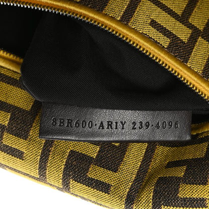 Fendi x FRGMT Woven Fabric Jacquard FF Embroidered Baguette Mimosa 7 of 10
