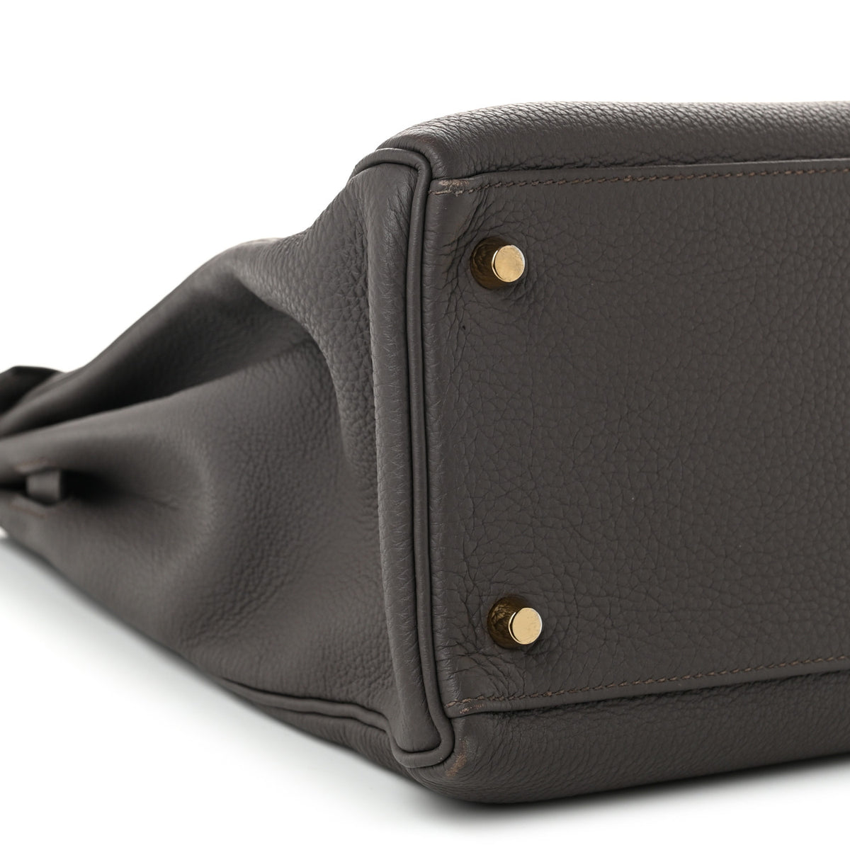 Hermes Togo Kelly Retourne 35 Etain 9 of 12