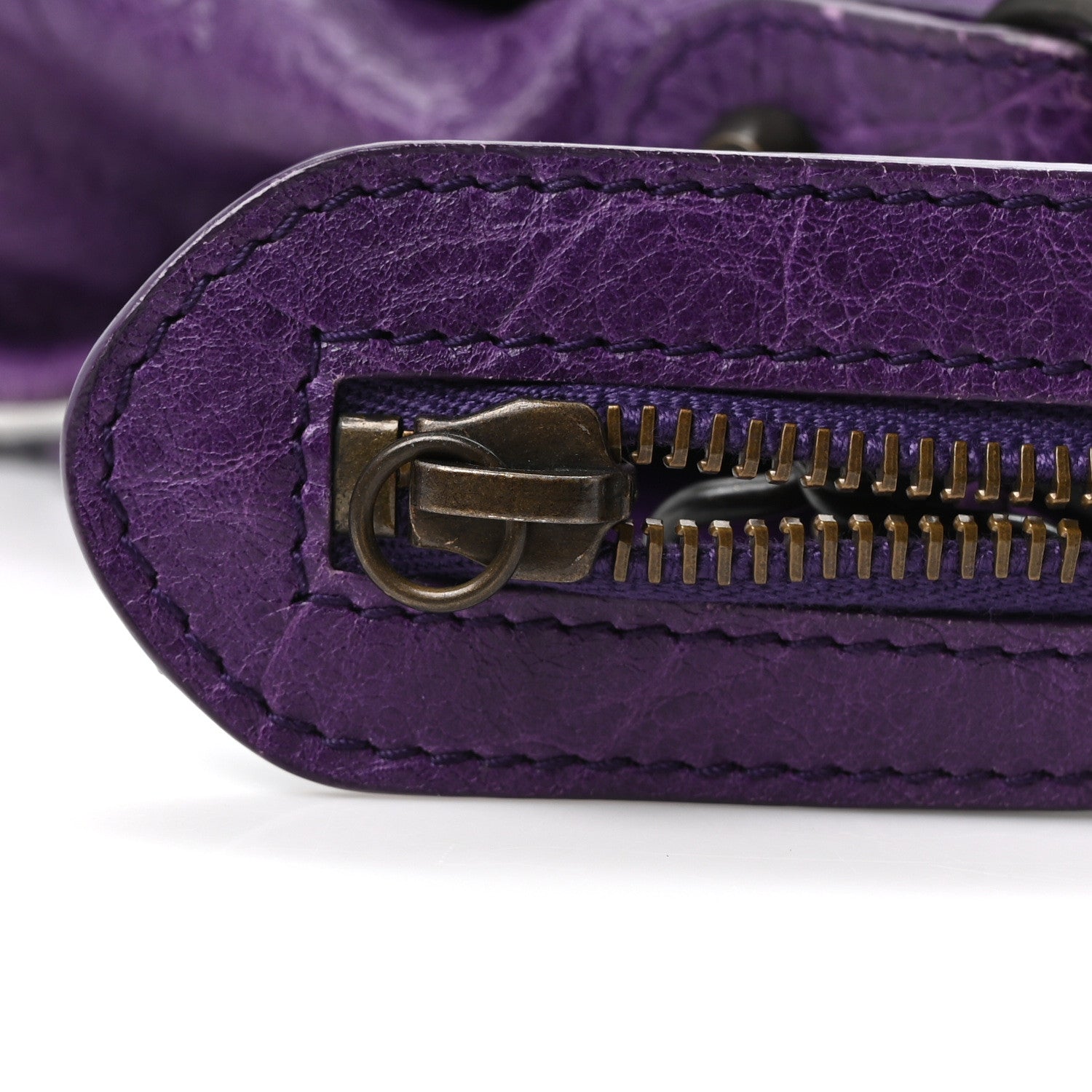 Balenciaga Agneau Classic Hardware City Dark Violet 1914835