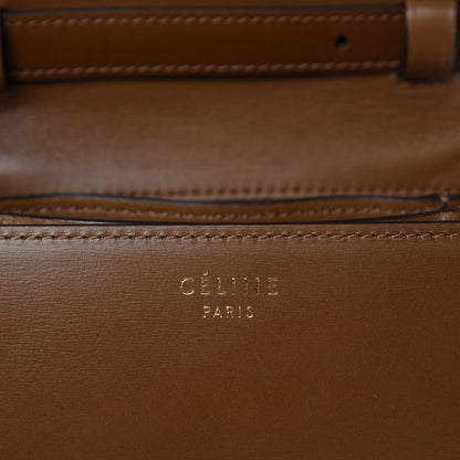 Celine Smooth Calfskin Small Classic Box Flap Bag Camel 8 of 10