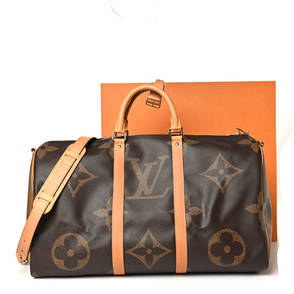 Louis Vuitton Reverse Monogram Giant Keepall Bandouliere 45 9 of 9