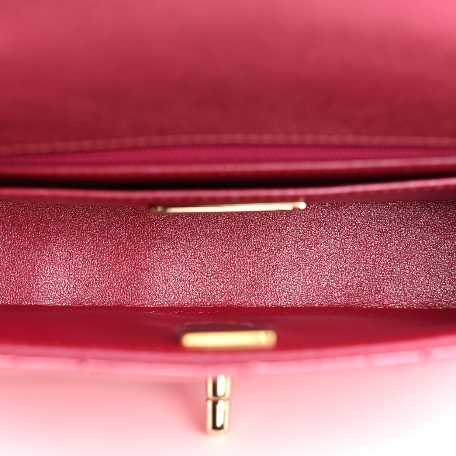 Chanel Mirror Calfskin Metallic Lambskin Quilted Hollywood Boulevard Mini Flap With Star Coin Purse Pink 6 of 12
