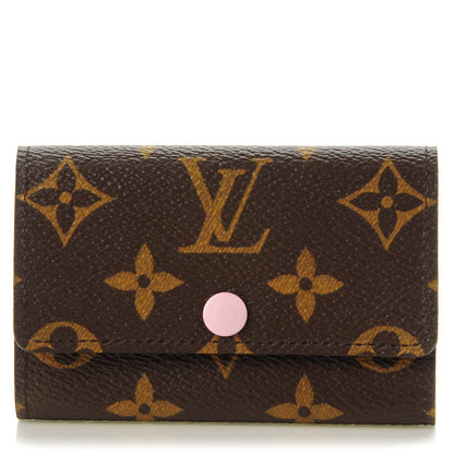 Louis Vuitton Monogram Multicles 6 Key Holder Rose Ballerine 1 of 8