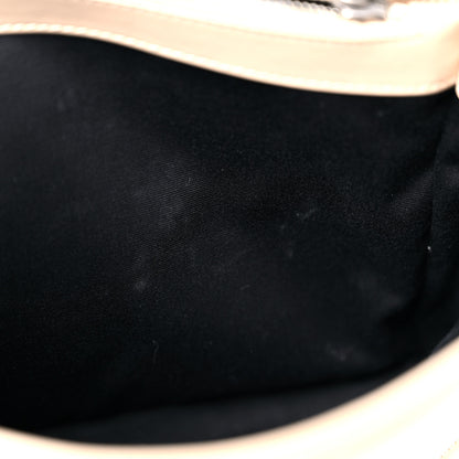 Saint Laurent Calfskin Y Quilted Monogram Medium Loulou Chain Satchel Dark Beige 14 of 19