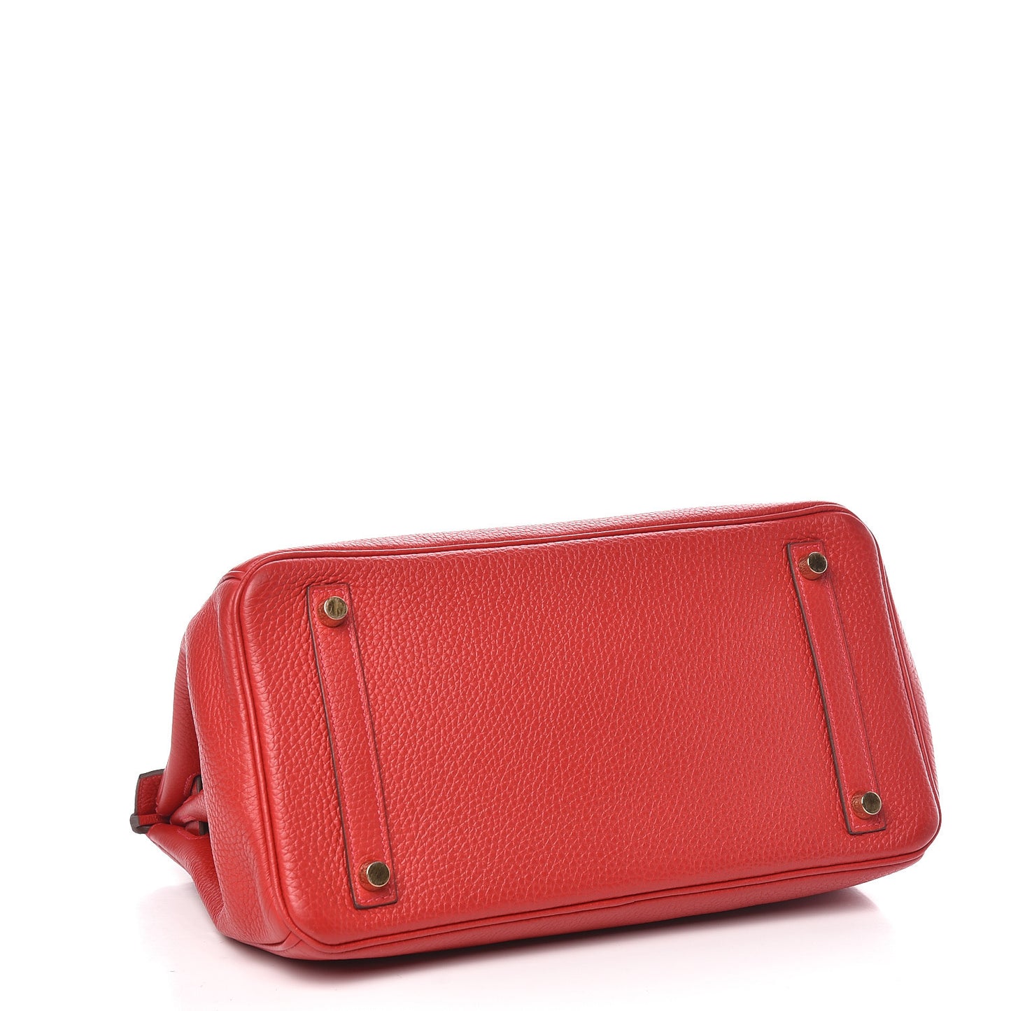 Taurillon Clemence Birkin 30 Rouge Casaque