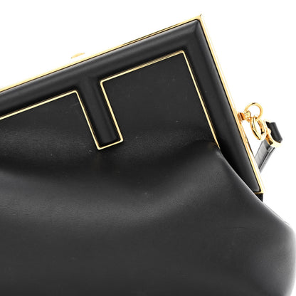 Fendi Shiny Nappa Midi Fendi First Black 7 of 9