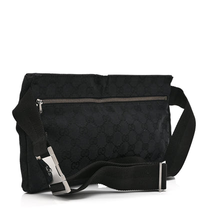Gucci GG Monogram Double Pocket Belt Bag Black 3 of 10