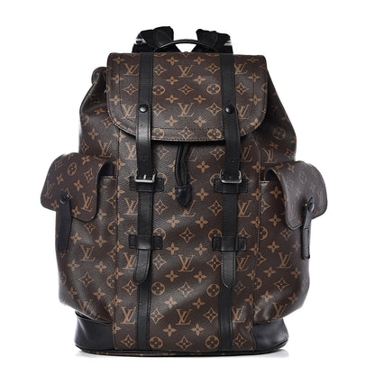 Louis Vuitton Monogram Macassar Christopher PM Backpack 1 of 13