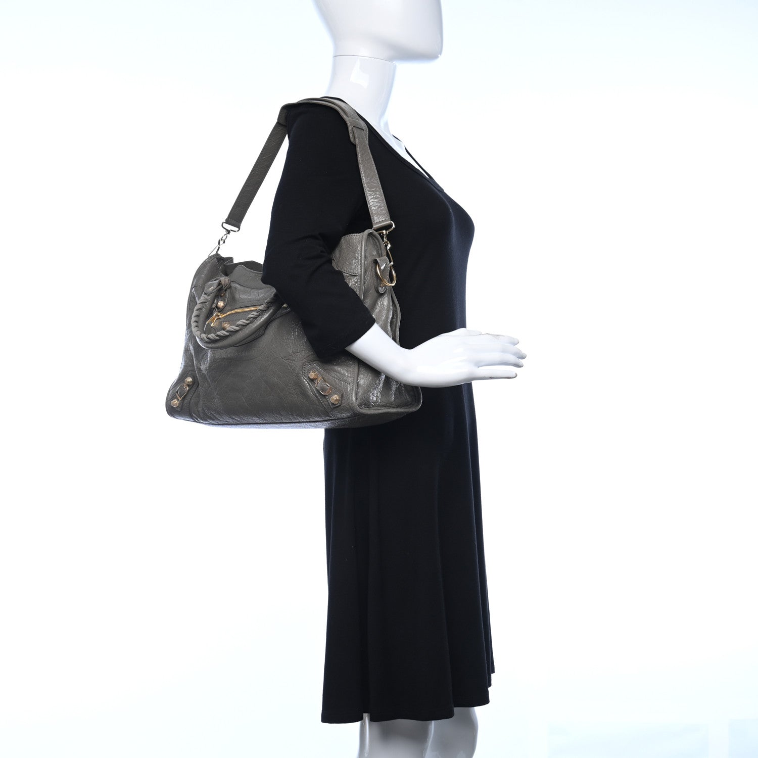 Balenciaga Agneau Giant 12 Gold Hardware City Beige Liege 2 of 9