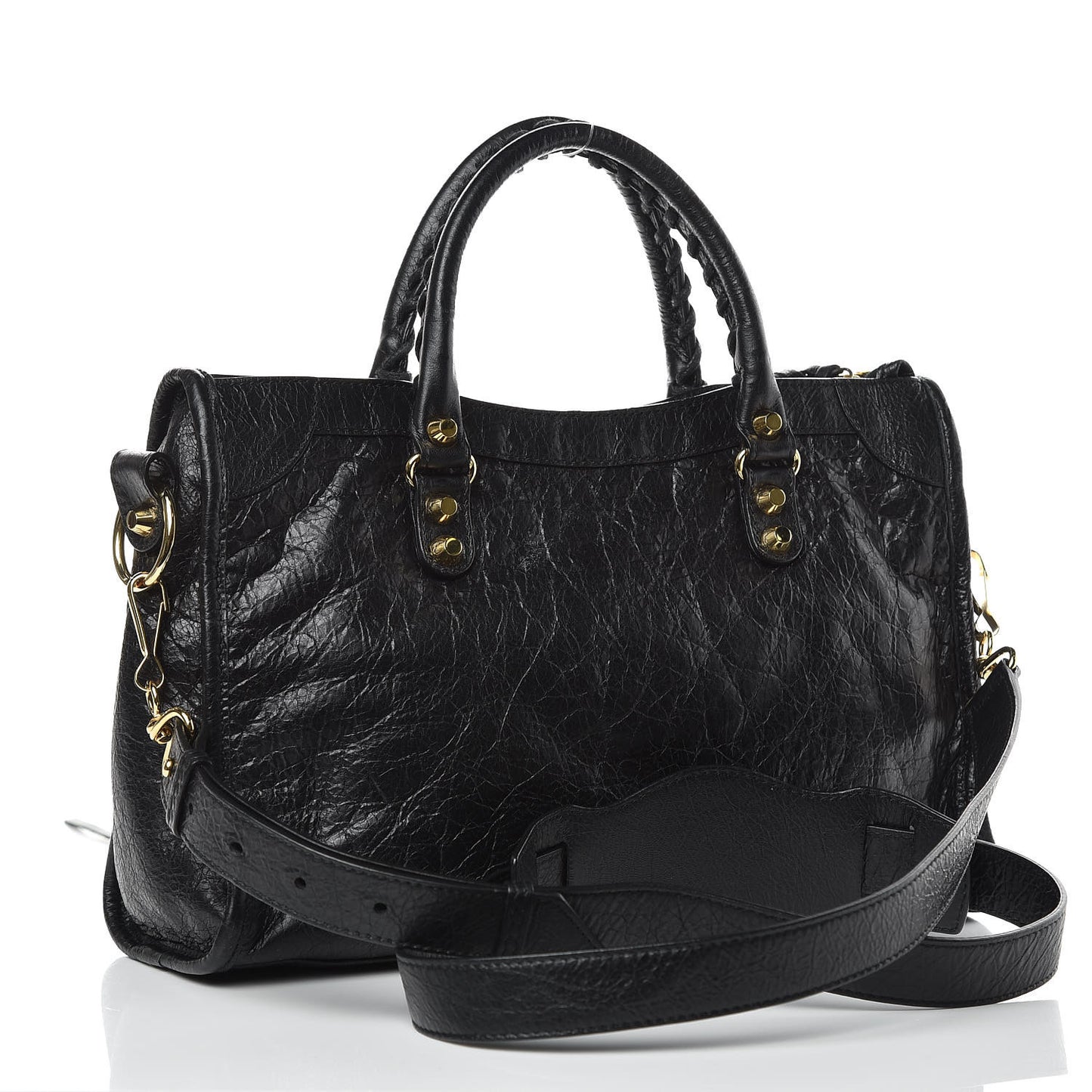 Agneau Classic Gold Hardware S City Black
