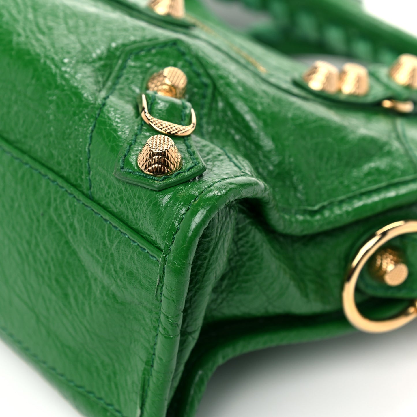 Agneau Giant 12 Gold Hardware Mini City Vert Trefle