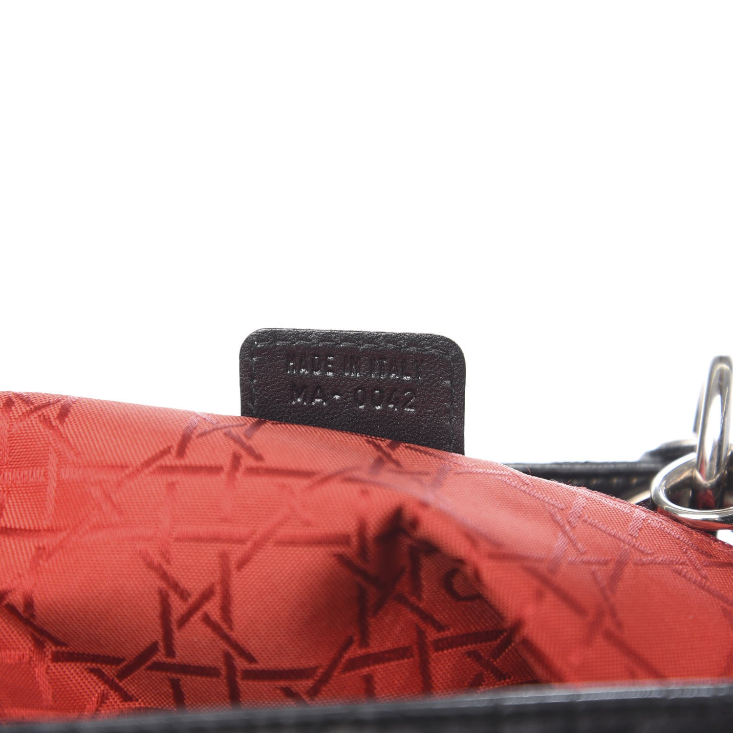 Christian Dior Lambskin Cannage Large Lady Dior Black 8 of 17