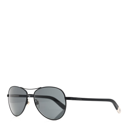 Chanel Metal Aviator CC Sunglasses 4201 Black 1 of 7