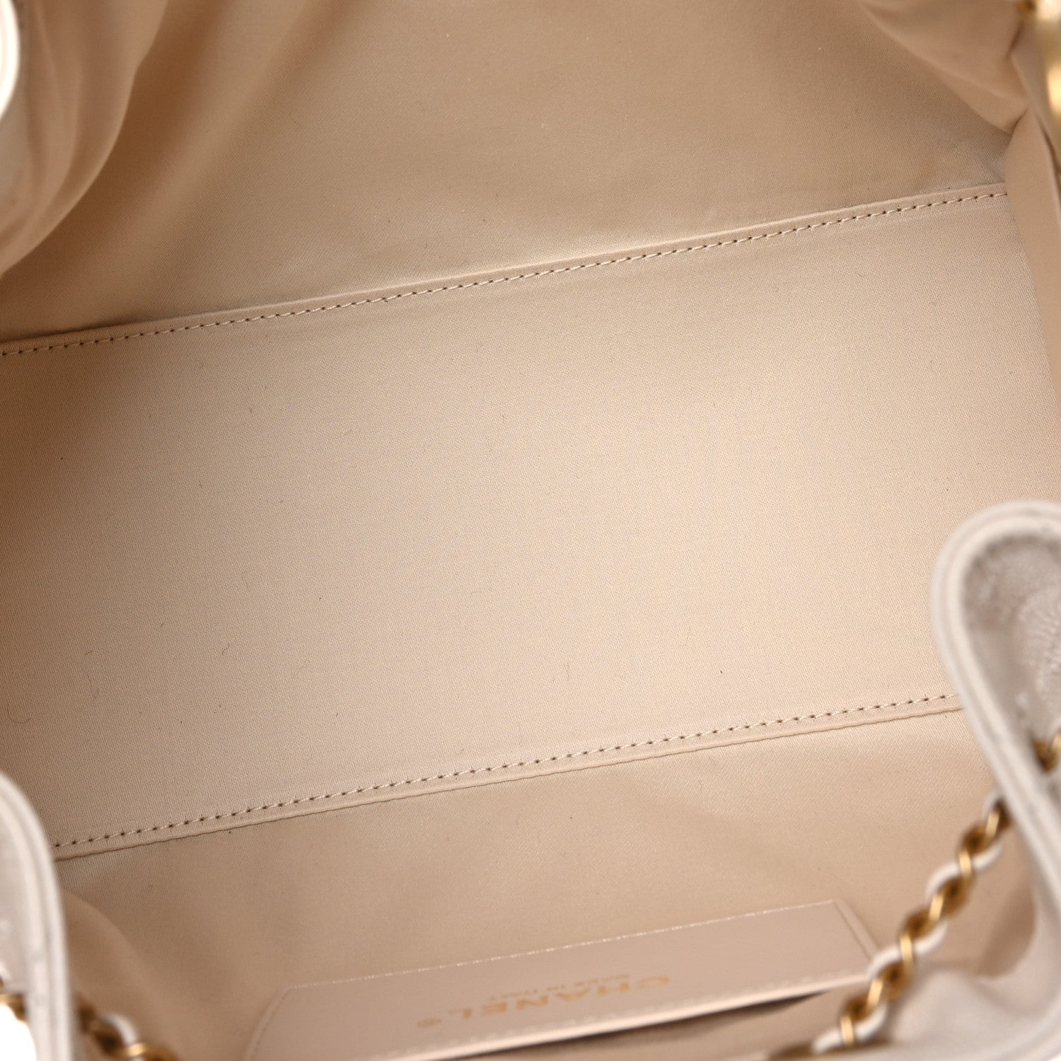 Chanel Caviar Quilted Small Chanel 25 Handbag White 5 of 11