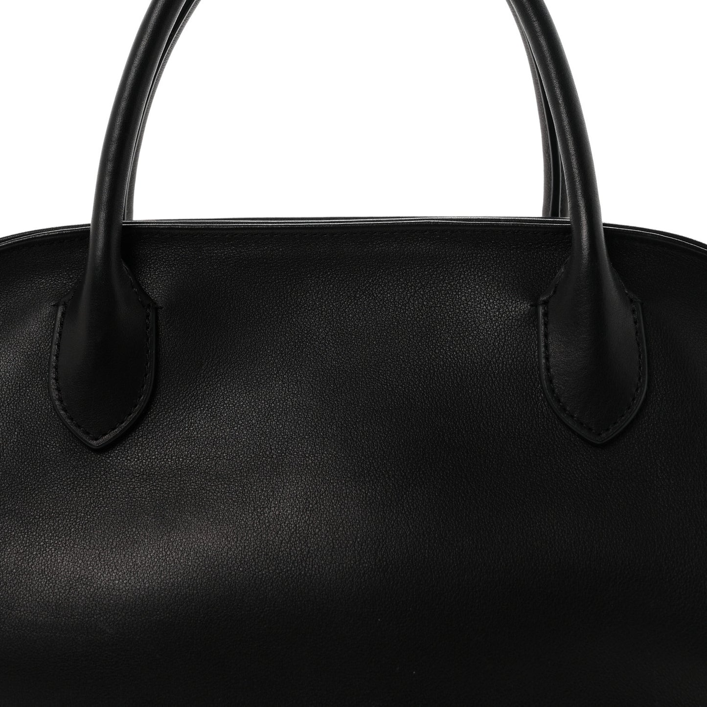 Polished Saddle Calfskin Agnes 12 Black