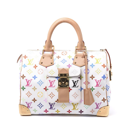 Louis Vuitton Monogram Multicolor Speedy 30 White 1 of 10