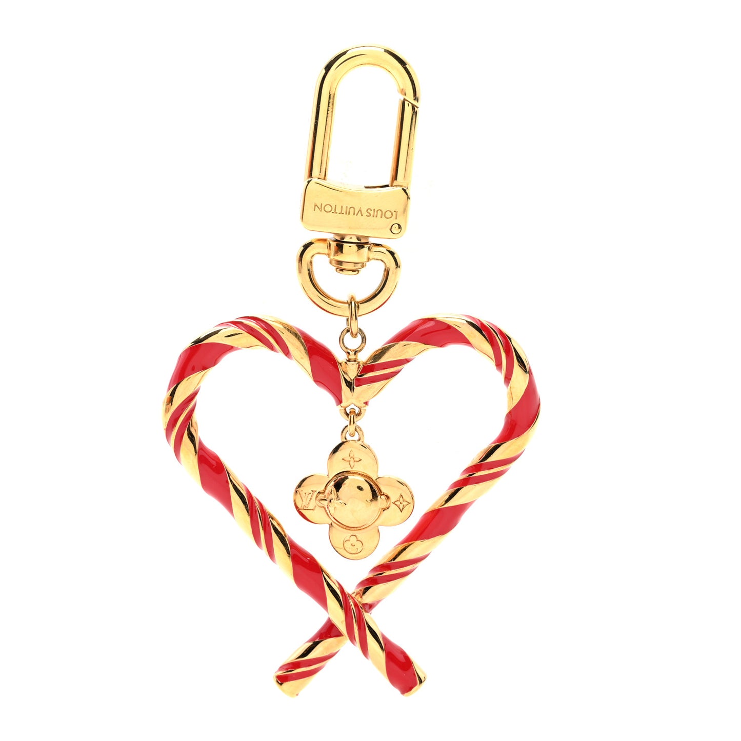 Metal Vivienne Xmas Bag Charm