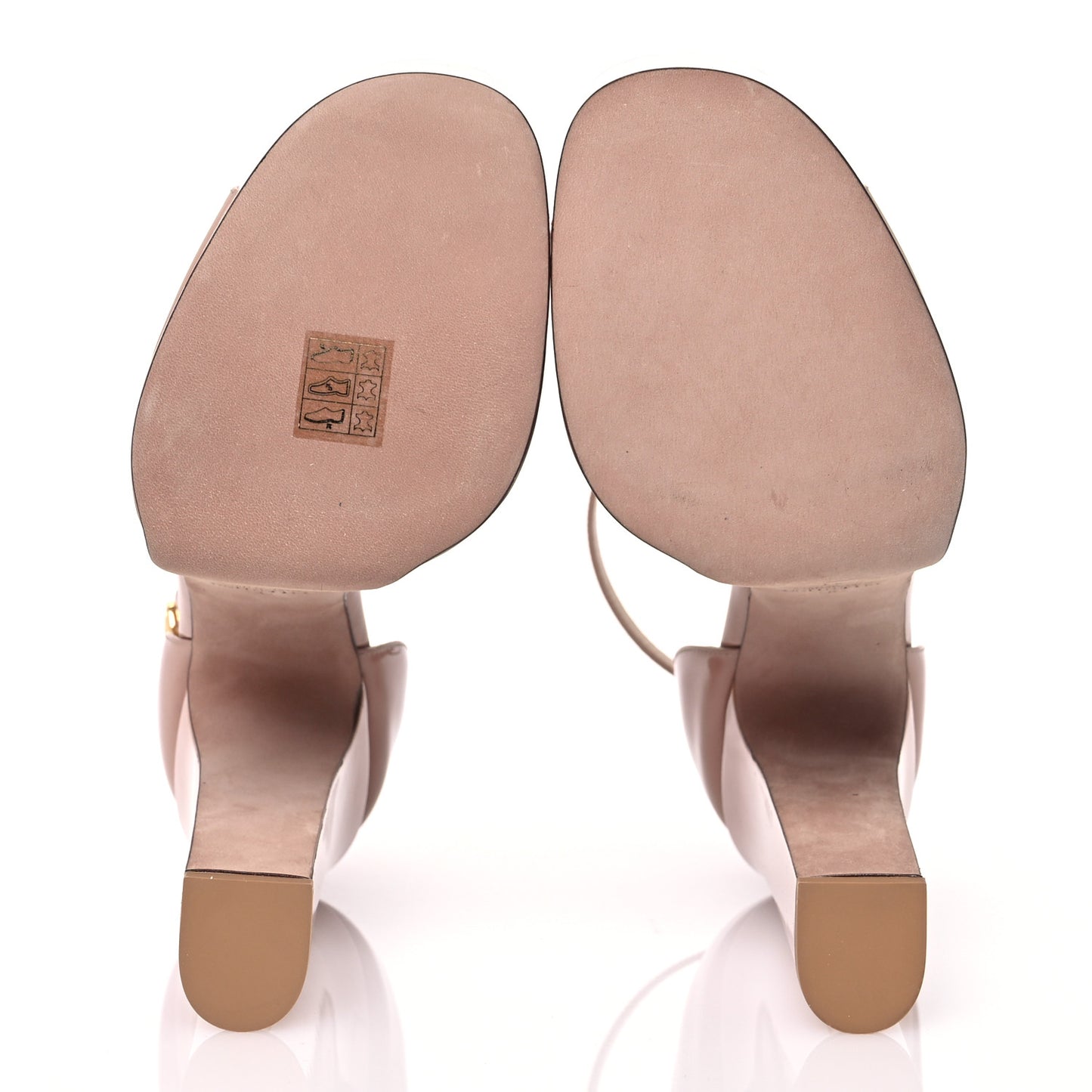 Patent Tan-Go 55/155mm Platform Sandals 41 Rose Cannelle